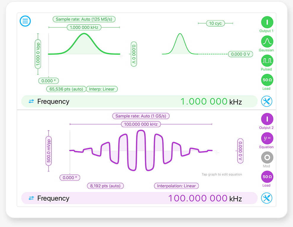 Arbitrary Waveform Generator (AWG) - 2 Channels - Liquid Instruments