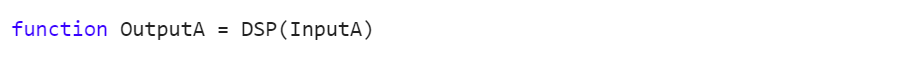 Floating-point DSP design first line