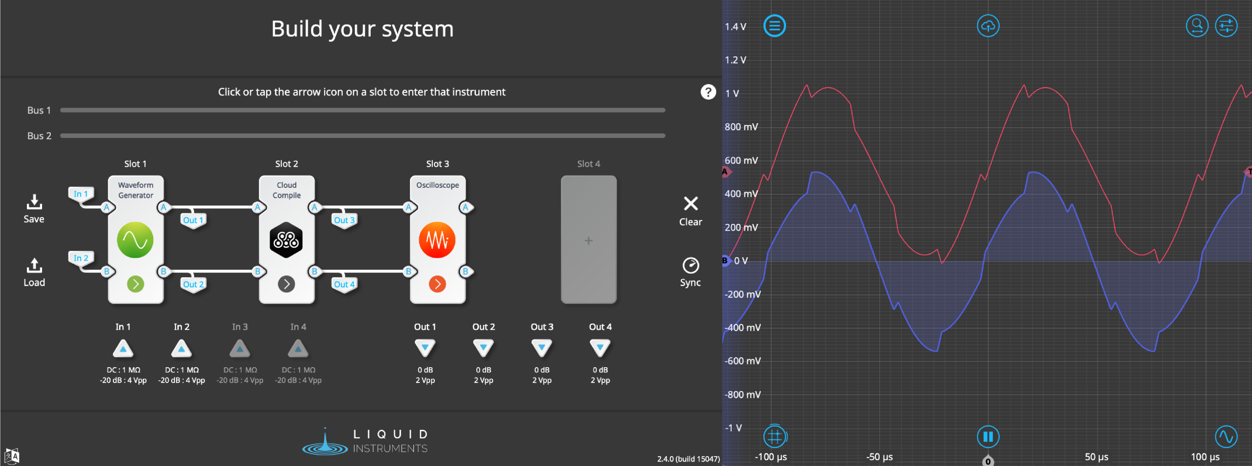 Multi Instrument Mode for the Moku application