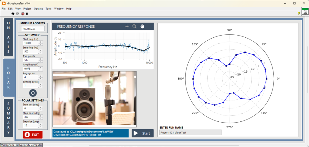Microphone Frequency Response Analysis with LabVIEW & Moku:Go | Part 2