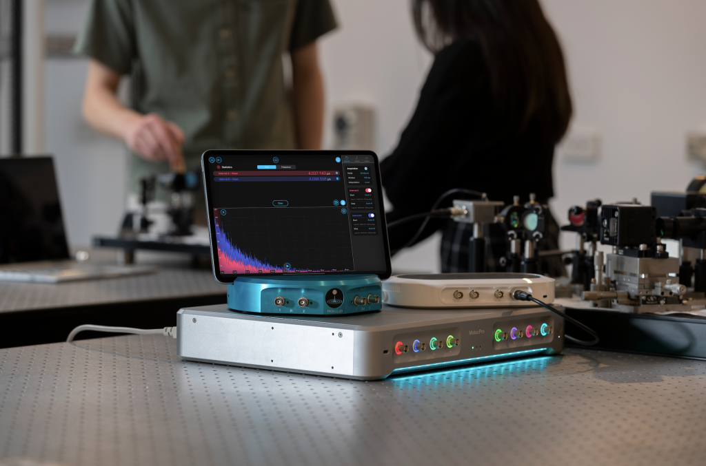 Measuring single-photon events with reconfigurable, FPGA-based instrumentation