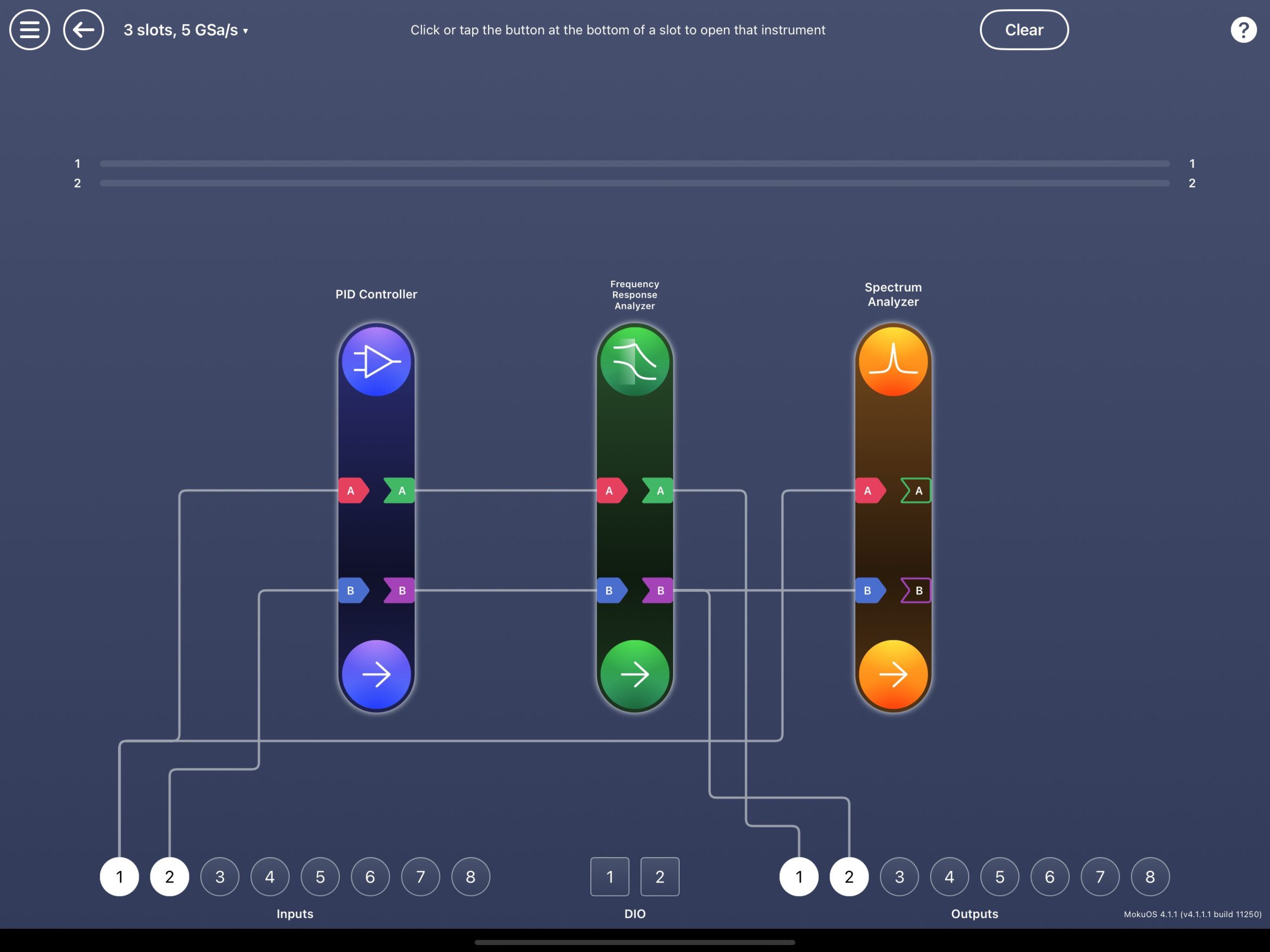 Closed loop controller in Multi-Instrument Mode