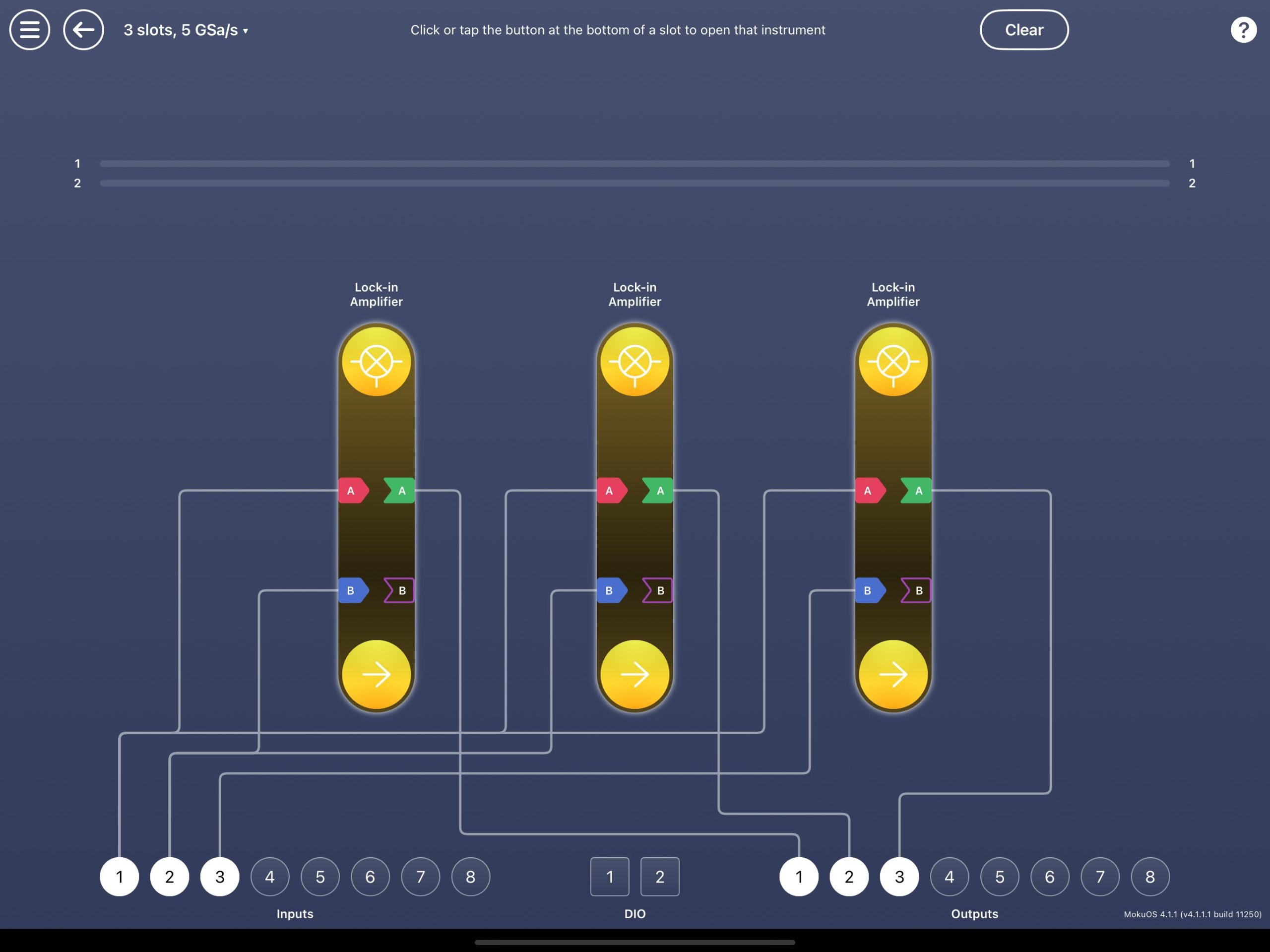 Multi-Instrument Mode multi-frequency Lock-in Amplifier