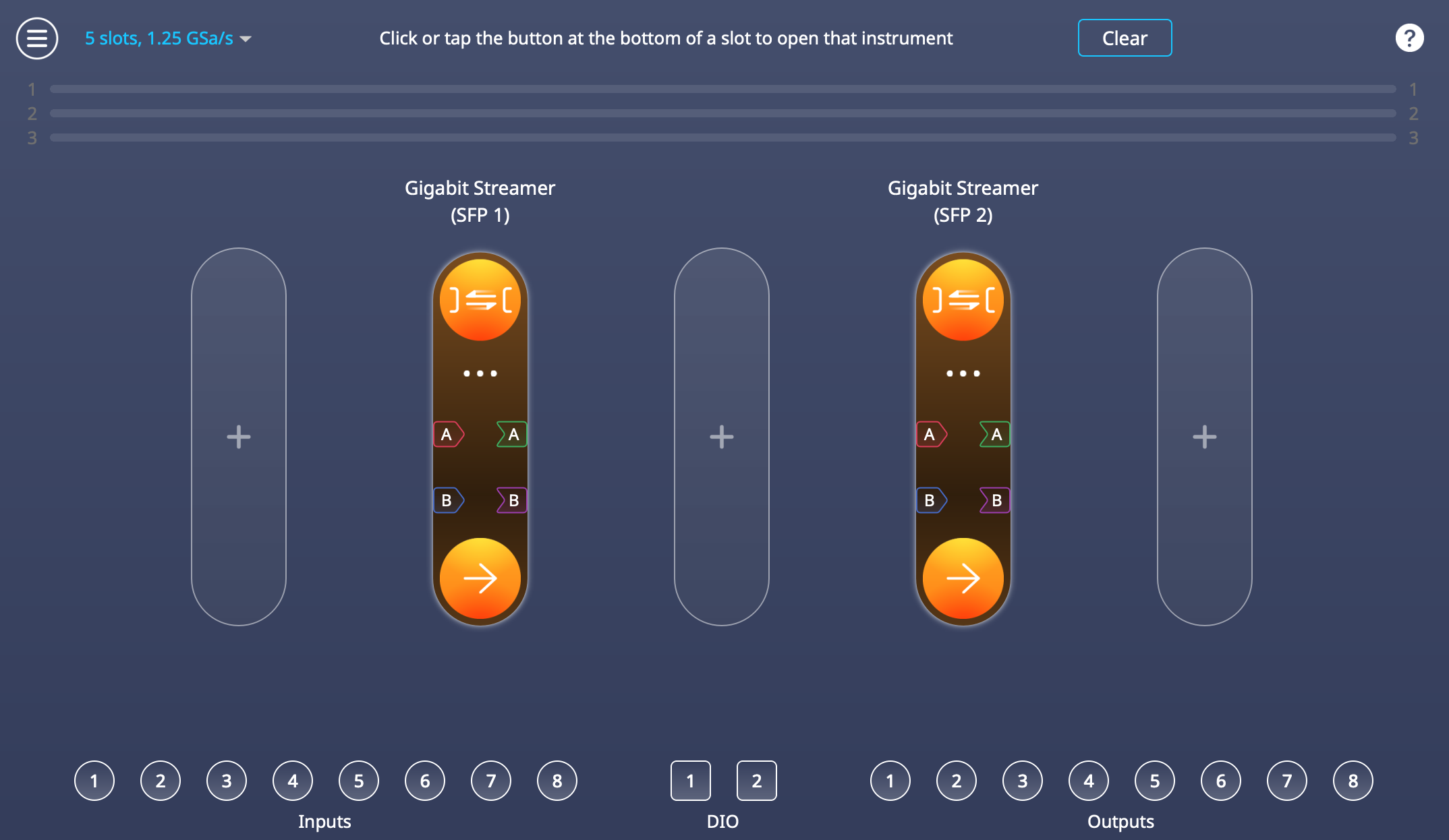 Gigabit Streamer for high-speed data streaming